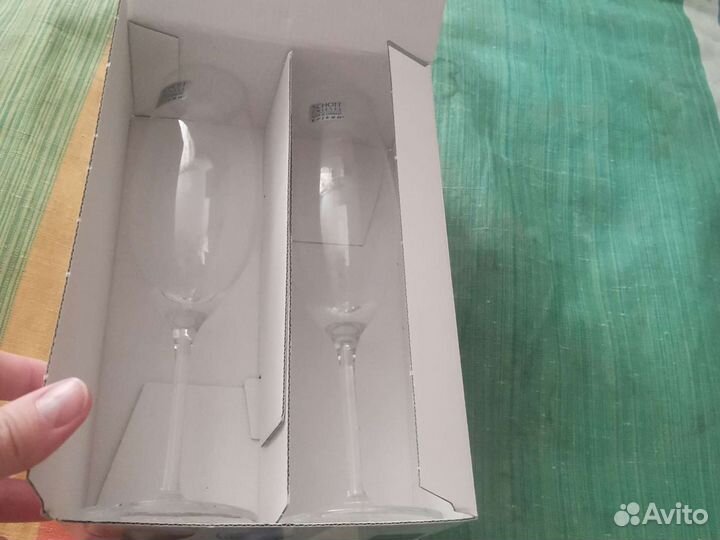 Бокалы для шампанского хрусталь