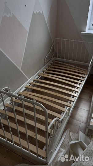 Кровать детская растущая миннен IKEA