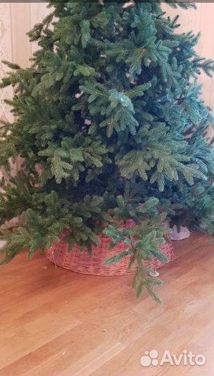 Корзина под елку декоративная