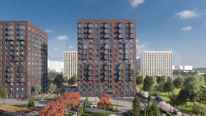 1-к. квартира, 36,6 м², 1/9 эт.