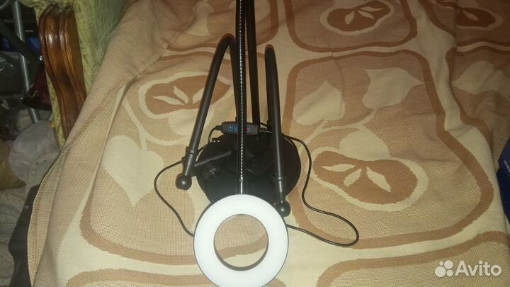 Держатель телефона,стрим, селфи, настольная лампа