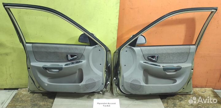 Дверь Hyundai Accent TagAZ, седан, 2007г