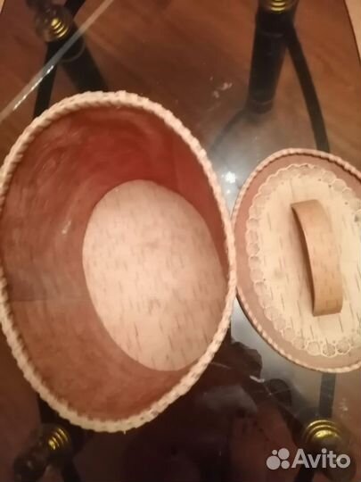 Корзина из коры березы