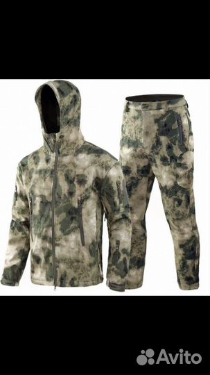 Костюм softshell мох военный