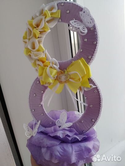 Поделка на 8 марта