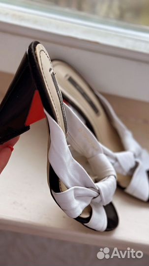 Мюлли натуральная кожа