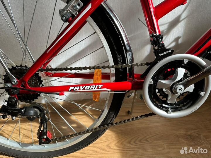 Велосипед горный подростковый favorit 24 дюйма