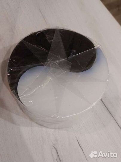 Свеча IKEA svalt, инь ян