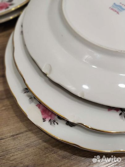 Посуда тарелки салатник раритет