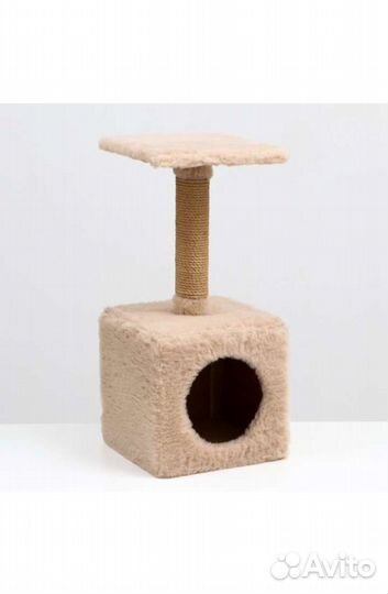 Новый домик с когтеточкой