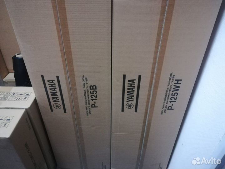 Yamaha P-125A новое цифровое пианино