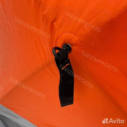 Зимняя палатка куб трехслойная 240х240 с полом