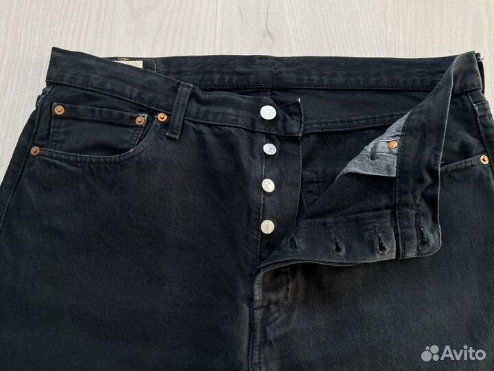 Levis 501 шорты джинсовые мужские оригинал