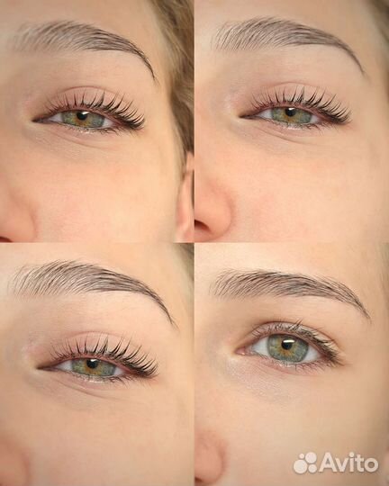 Ламинирование ресниц,бровей/ оформление бровей