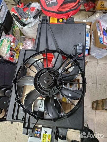 Вентилятор охлаждения ford focus 2 рестайл