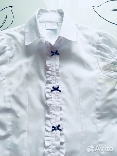 Школьная блузка SLY Польша 134 см