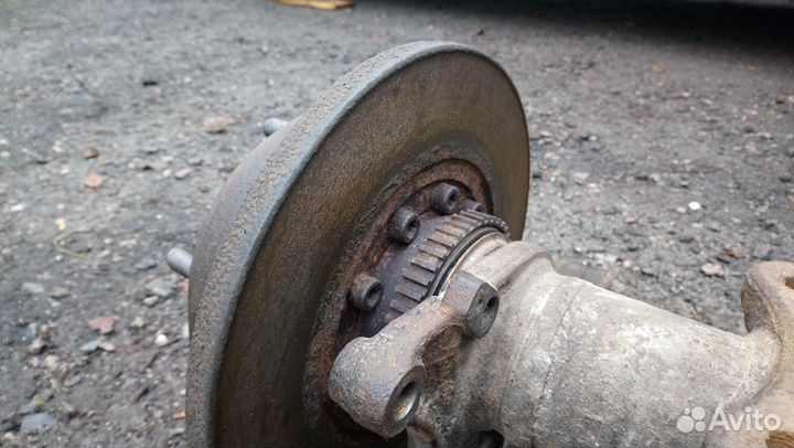 Мост задний ford transit 2.4