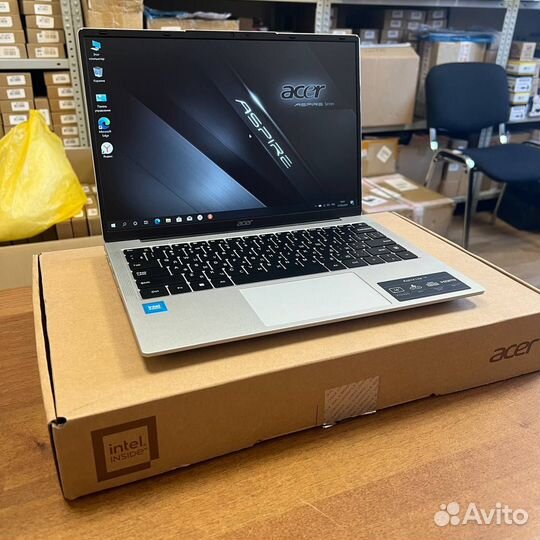 Ноутбук Acer Aspire Lite 14, N100, 8Gb DDR5, M.2