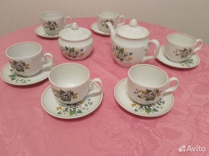 Чайный сервиз СССР Богдановичи