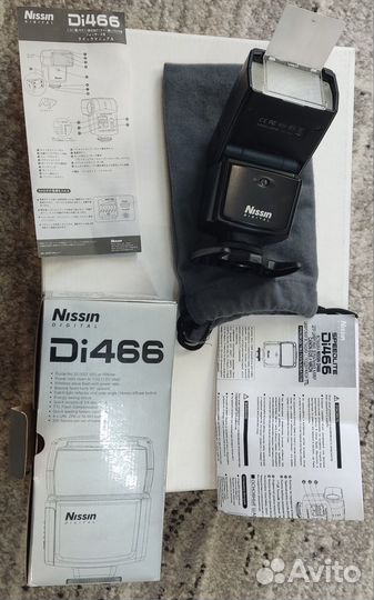 Вспышка nissin di466 на nikon