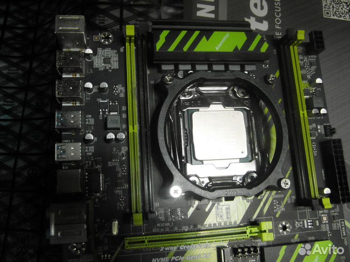 Мат плата + Xeon 2620 v3