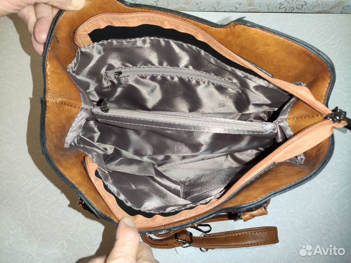 Сумка женская, кожзам. Новая