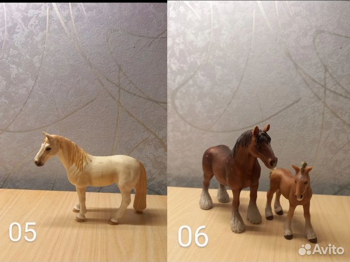 Лошади schleich, collecta, mojo