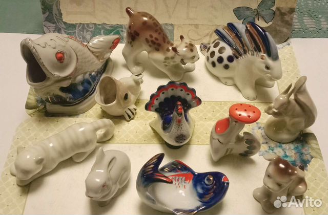 Статуэтки животных лфз, зхк, Коростень, Городница