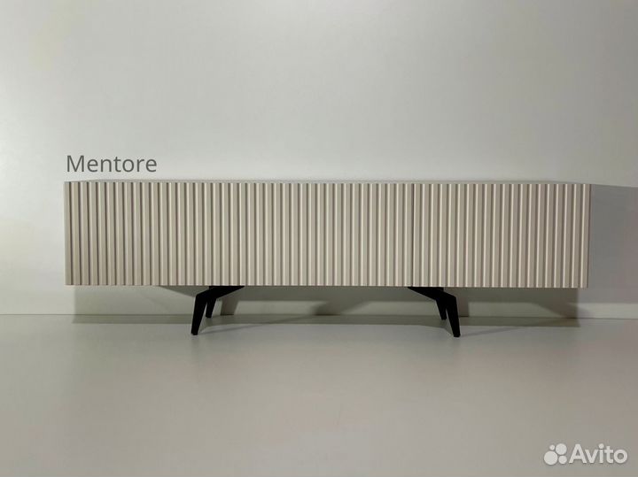 Тумба тв Bravo в цвете капучино (на опорах)