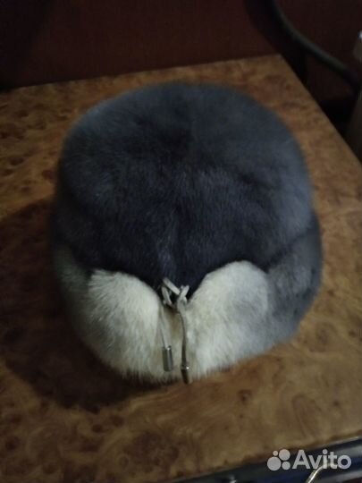 Шапка зимняя норковая женская