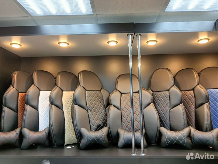 Авточехлы из экокожи премиум класса