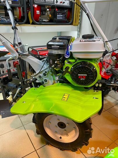 Мотоблок Honda GX270+ оборотный плуг