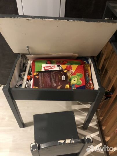 Детский стол и стул IKEA