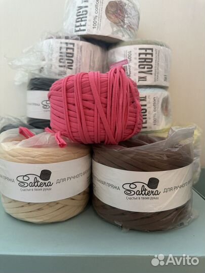 Трикотажная пряжа saltera / alize puffy