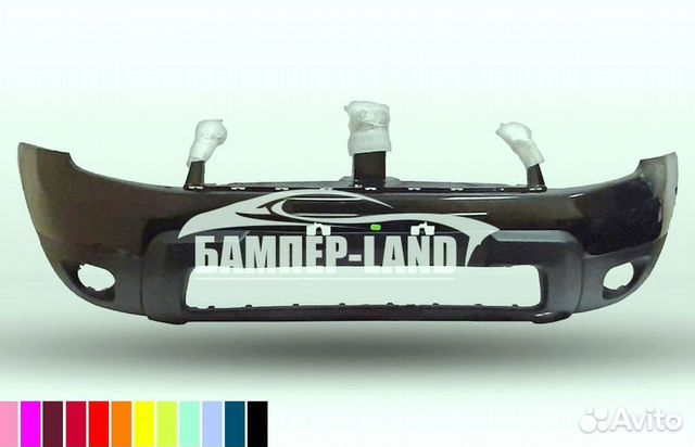 Бампер передний Renault Duster 11-15 новый в любой