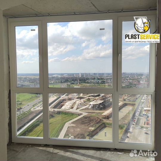Пластиковые окна, остекление балконов лоджий