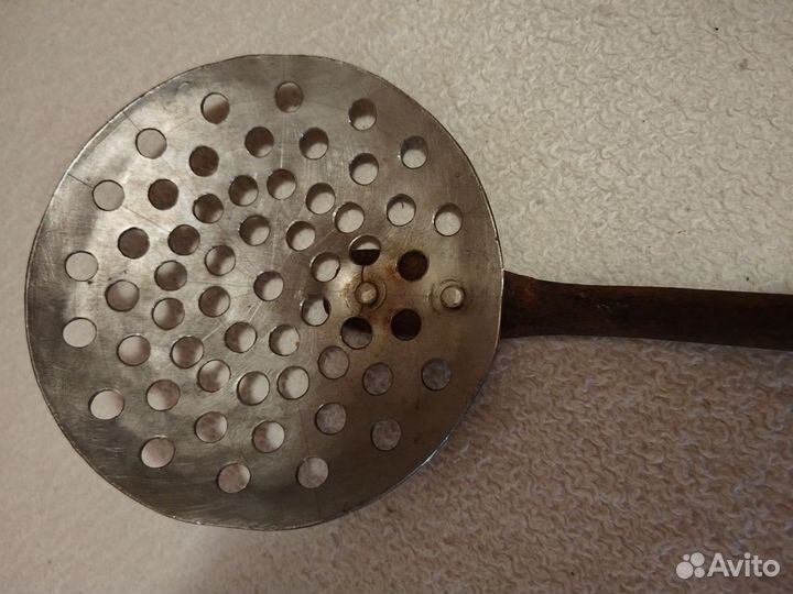 Черпак - шумовка для зимней рыбалки СССР