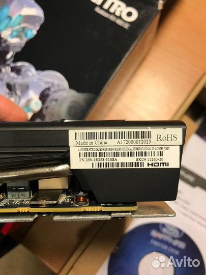 Видеокарта Sapphire Nitro+ Radeon RX480 8GB