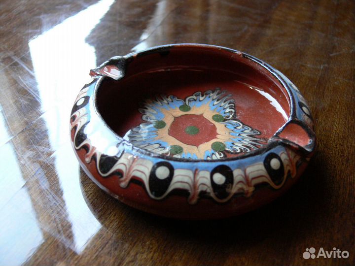 Пепельница с росписью