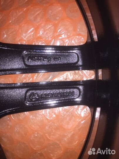 Оригинальные диски R19 на Mercedes CLS W257