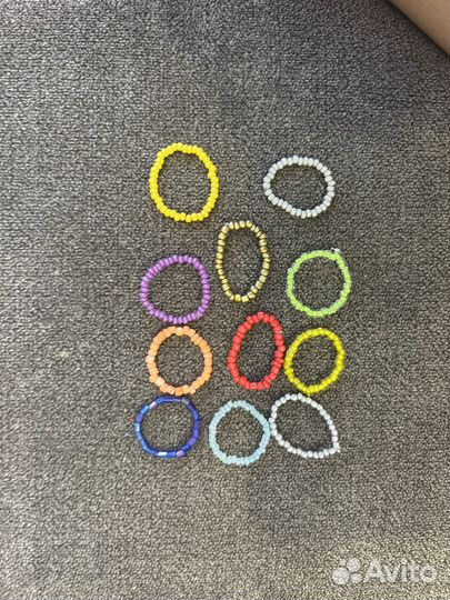 Кольцо из бисера