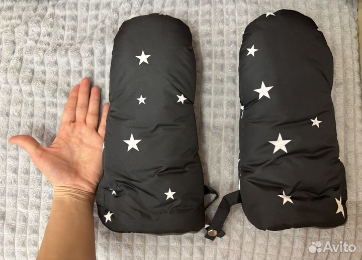 Муфта варежки на коляску