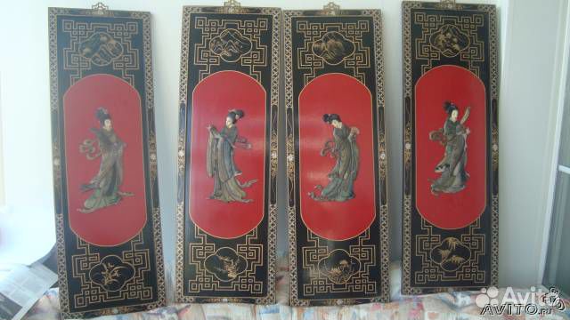 Панно в стиле Шинуазри