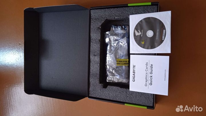 Коробка от видеокарты Gigabyte gtx1060