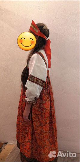 Костюм русский народный + кокошник