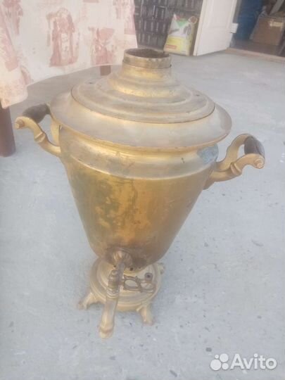 Самовар на дровах. Советский