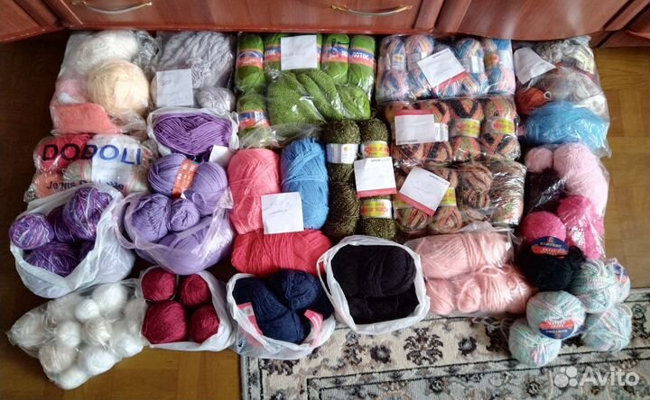 Пряжа нитки для вязания