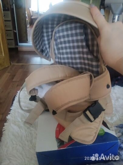 Рюкзак переноска кенгуру для новорожденных