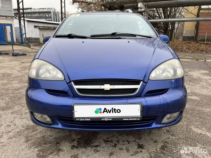 Chevrolet Rezzo 1.6 МТ, 2007, 172 200 км