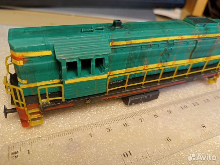 Модель железной дороги 1:87 тепловоз